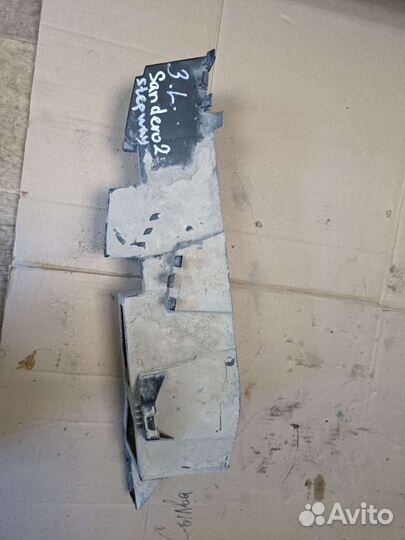 Усилитель заднего бампера левый Renault Sandero