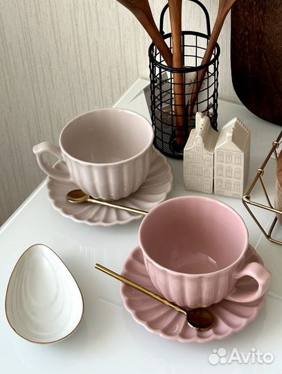 Чашка тарелка hm home