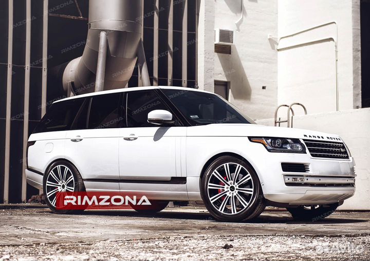 Кованые диски R21 на Range Rover Sport