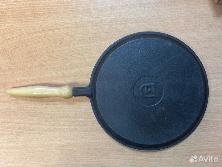Сковорода блинная чугунная, чугунная блинница