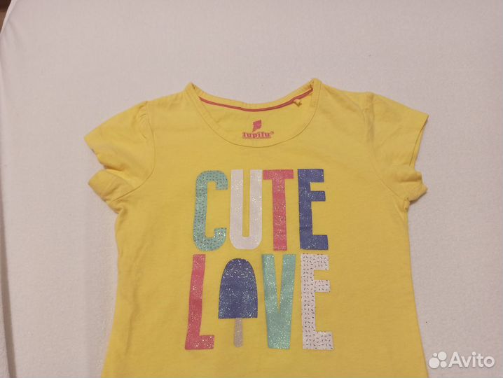 Костюм шорты и футболка Lupilu 98 104