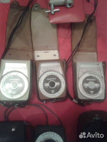 Экспонометры Ленинград СССР
