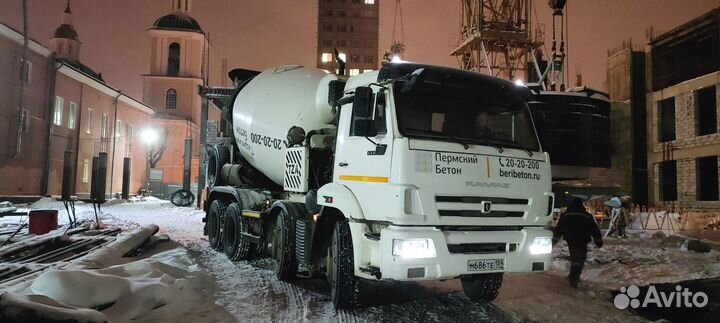 Бетон готовый для фундамента