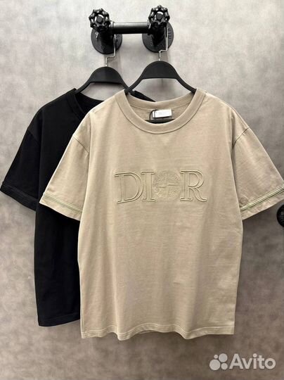 Футболка Dior & Stone Island