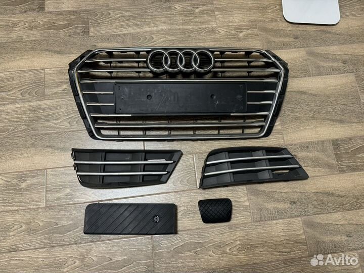 Решетка audi a4 b9 дорест