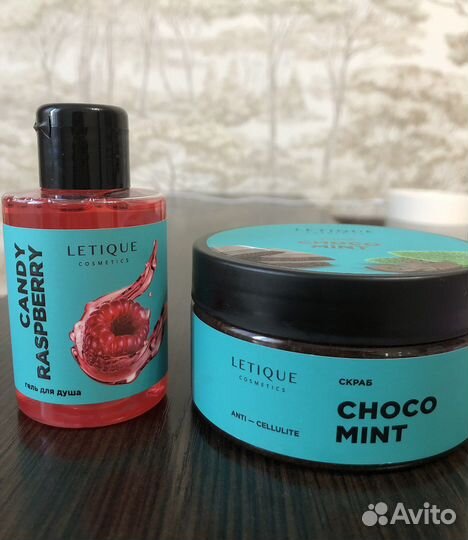 Скраб и гель для душа Летик Letique