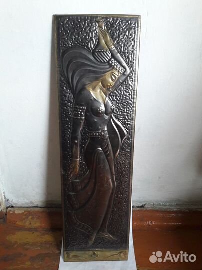 Панно чеканка из медного листа