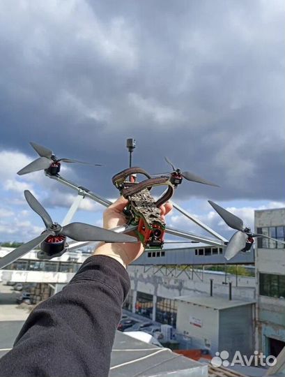 FPV-дрон/квадрокоптер 9 дюймов