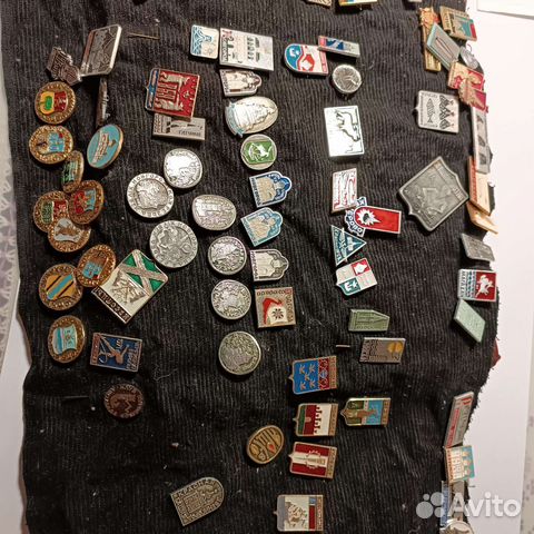 Значки СССР гербы городов