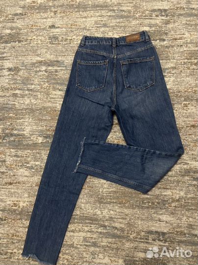 Ждинсы мом с высокой талией Турция