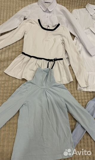 Школьные блузки пакетом 128 134