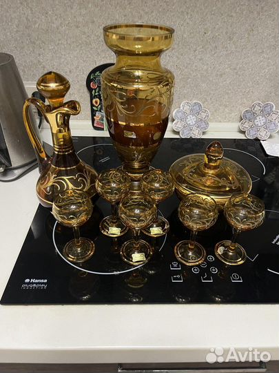 Комплект посуды.Богемия.Чехия