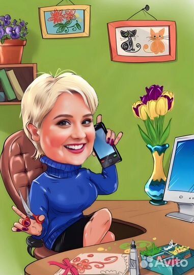 Шарж по фото