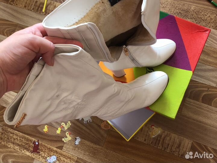 Сапоги с мехом