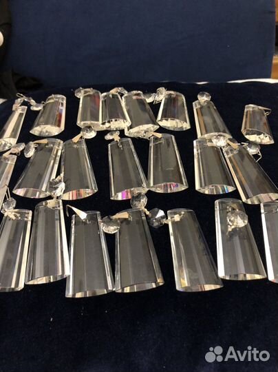 Хрустальные подвески для люстры и творчества