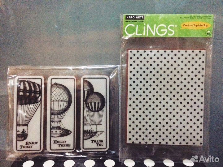 Штампы (скрапбукинг) 2 шт