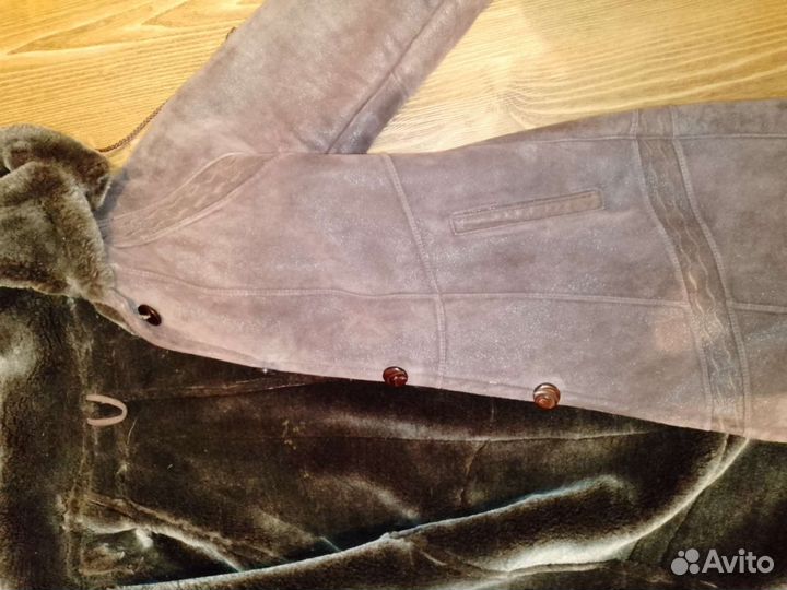 Дубленка натуральная женская 44,46новая