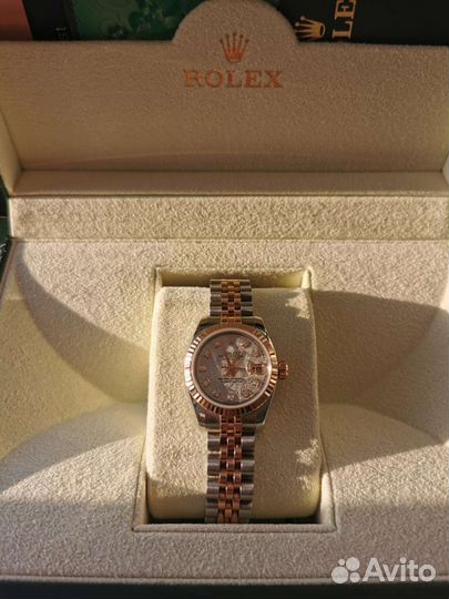 Часы rolex женские 26 мм с бриллиантами