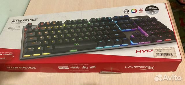 Клавиатура проводная hyperxalloyfpsrgbhx-KB1SS2-RU купить в Ногинске ...