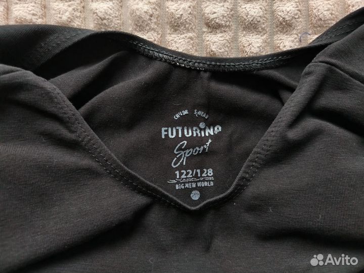 Купальник и леггинсы для гимнастики р. 122-128