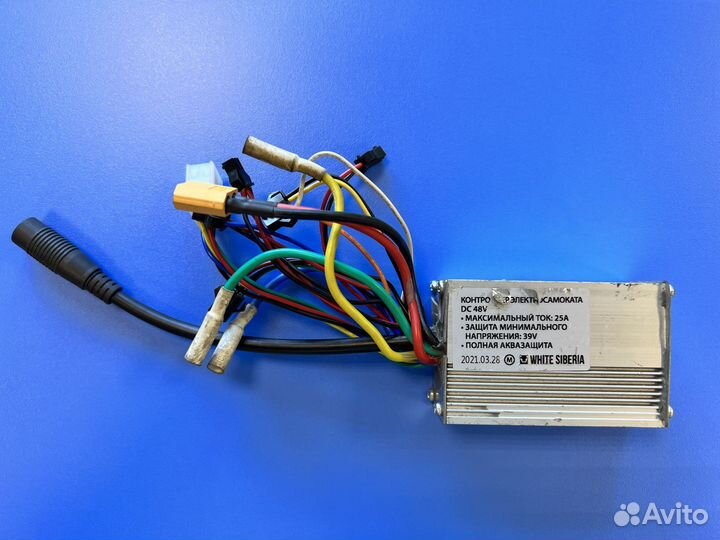 Электросамокат WS Luna Контроллер 48V25Ah на 800w