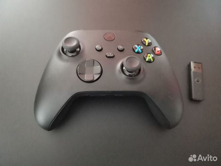 Геймпад Xbox Series X c аккумулятором и адаптером