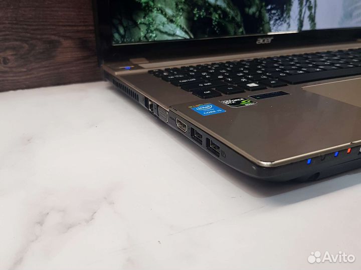 Ноутбук Acer I5-4210M 8Gb Ssd GTX 850M Игровой