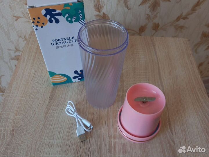 Блендер мини для смузи новый