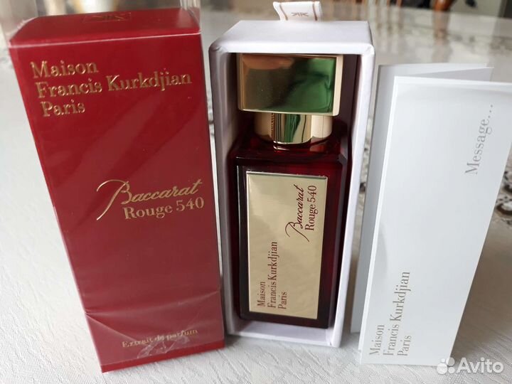 Духи Baccarat Rouge 540 Extrait de Parfum