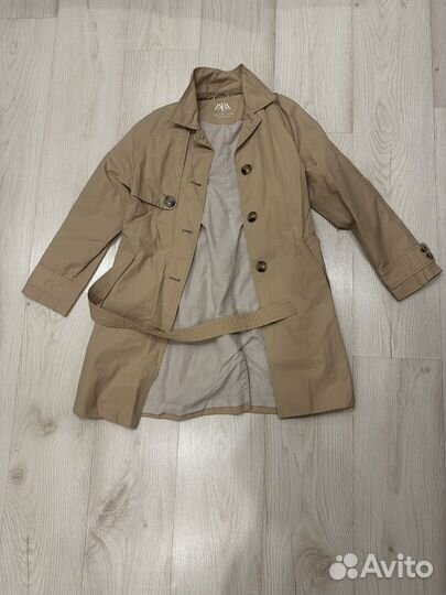 Тренч zara для девочки