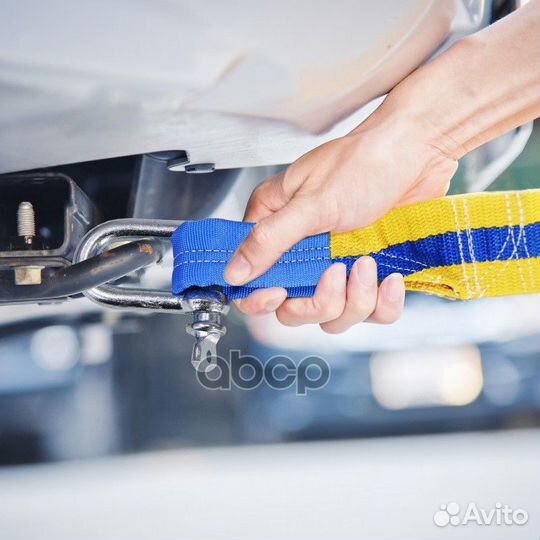 Трос буксир. goodyear 12т 5м с шаклами GY004007