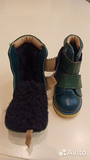 Ботинки детские кожаные новые демисезонные