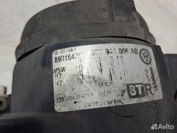 Фара Volkswagen Passat B6