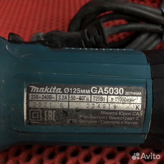 Болгарка Makita ga5030 (66034)