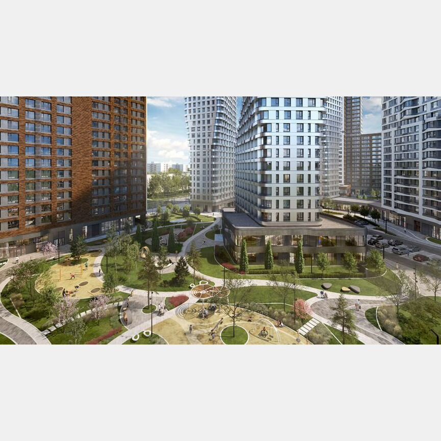 3-к. квартира, 90,7 м², 6/27 эт.