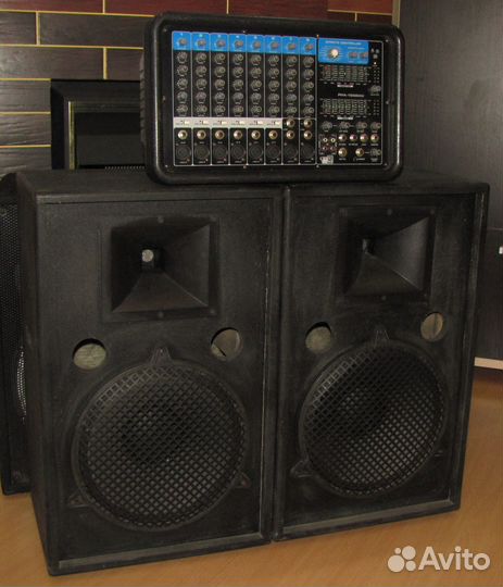 Колонки FA-Pro 1000W 2шт D12