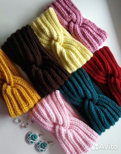 Повязка резинка на голову