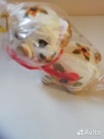 Сувенир хрюша,10см,полирезин