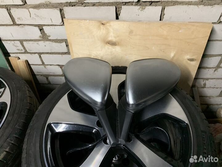 Зеркала golf 7 gti/r матовые