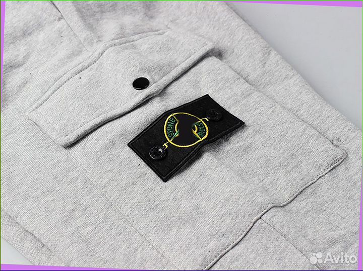 Широкие брюки карго Stone Island (Все размеры в наличии)