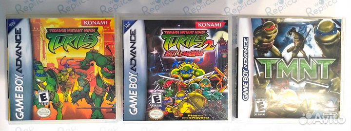 Teenage mutant ninja turtles GBA