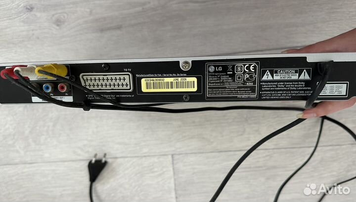 DVD/VCD/CD проигрыватель LG
