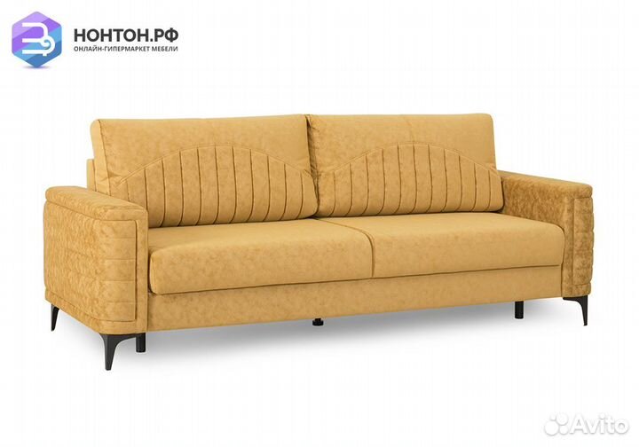 Диван тик-так Руди желтый