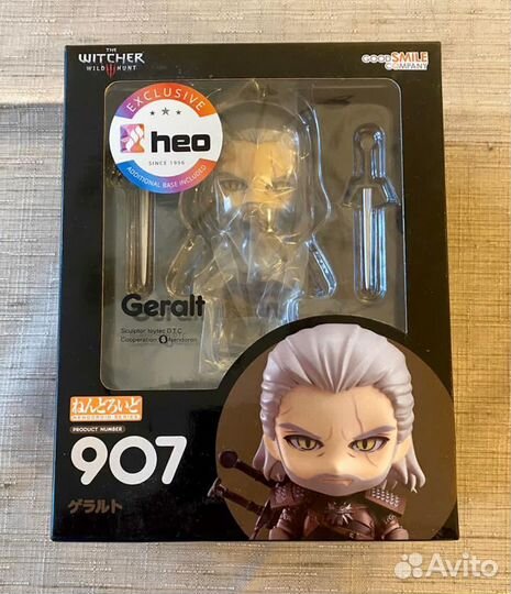 Фигурка Geralt Nendoroid 907 The Witcher 3 Wild Hu
