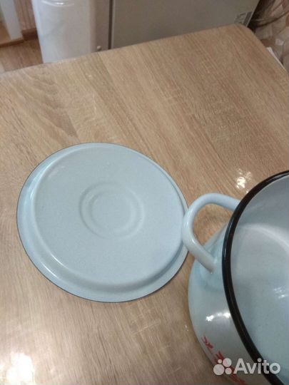 Кастрюля Эмалированная СССР, 4,0 л. Новая