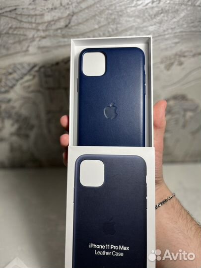 Чехол Leather Cover iPhone 11 pro max