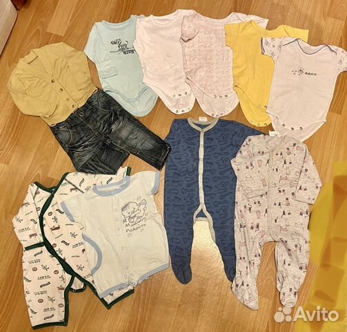 Вещи детские пакетом 62 68 74 80