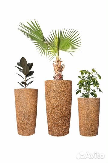 Ваза из бетона в наличии и под заказ