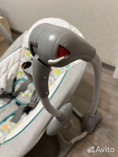 Качели шезлонг bright starts ingenuity