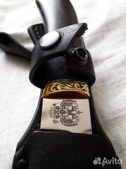 Нож охотничий ручной работы